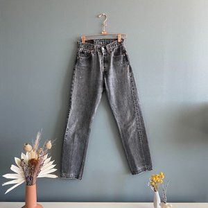 Vintage Levi's 501 Washed Jeans: size W25, L30